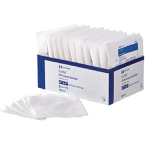 Covidien 9022 Curity Non-Woven All-Purpose Sponge, Non-Sterile, 2" x 2", 4-ply