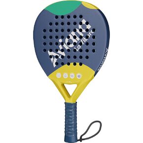 Padel Racket Rough Carbon Fiber Surface and EVA Memory Flex Foam Core, La Vibora Pala de Padel Tennis is an Ideal Paddle Racket for Beginner & Professional Players