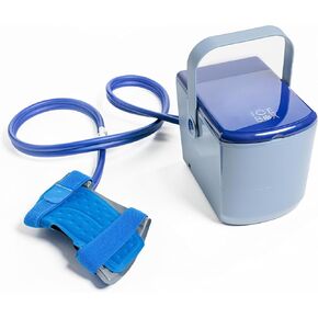 Ice Box Cold Therapy ™ Knee System for Pain Relief, Contoured Pads, Extended Cold Time