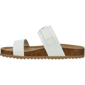 Elena - Women's Casual Two Strap Slip-On Footbed Sandals
