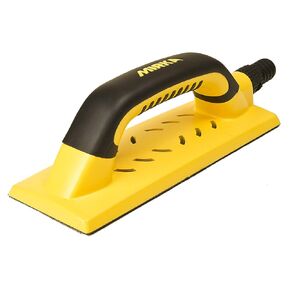 Mirka Handy Dust-Free Hand Sanding Block 3" x 9" / Hook and Loop / 55 Holes