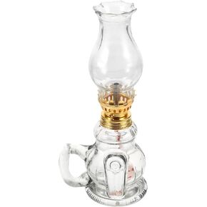 PRETYZOOM Kerosene Lamp Kerosene Oil Lanterns Kerosene Camping Lantern Paraffin Lamp Outdoor Oil Lanterns Burner Oil Lanterns Garden Oil Lanterns Wick Lantern Decor Antique Old Fashioned