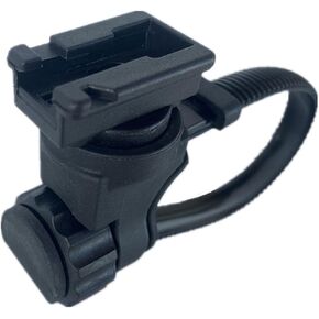 Handlebar Front Bike Light Mount Holder Bicycle Flat Handlebar Headlight Mount Compatible with CATEYE AMPP/Volt 300 500 800 Lumens Bike Light Attachment