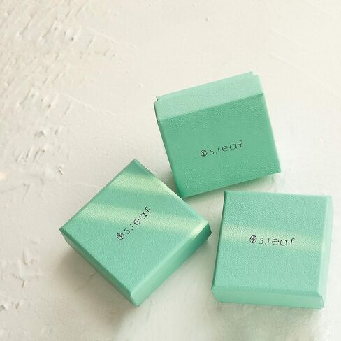 S.Leaf Cubic Zirconia Stud Earrings Studs Statement Earrings for Women Diamond Stud Earrings for Women Hypoallergenic Sterling Silver Flat Back Stud Earrings for Women in Kuwait