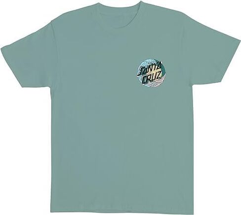 SANTA CRUZ Men's Short Sleeve T-Shirt Tsunami Dot Skate Shirt in Saudi Arabia