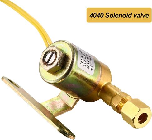 صمام استبدال مرطب الهواء بصمام الملف اللولبي A2012-S150 متوافق مع Aprilaire 220، 224، 400، 440، 550، استبدال B2035-S2 B2035-S5 B2035-S54، 24 فولت، 60 هرتز، 125 رطل لكل بوصة مربعة in Saudi Arabia