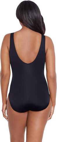 Longitude Women's Swimwear Twist Sash Tank Soft Cup One Piece Swimsuit in Saudi Arabia