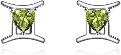 أقراط كوكبة زودياك مع أقراط زودياك على شكل قلب in Kuwait