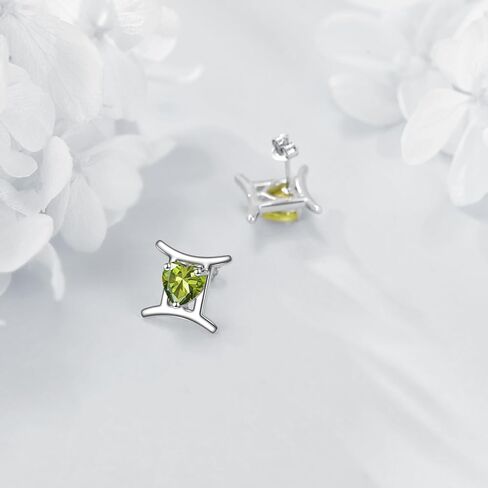 أقراط كوكبة زودياك مع أقراط زودياك على شكل قلب in Kuwait