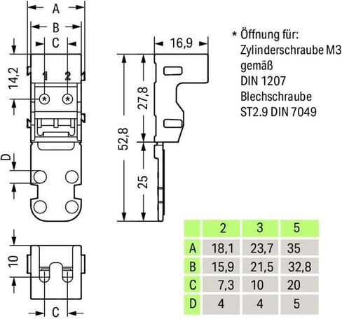 221-505 | حامل التركيب من سلسلة WAGO 221 (24-12 AWG) | 5- موصل | لتركيب اللوحة | أبيض | [صندوق مكون من 10 قطع] in Saudi Arabia