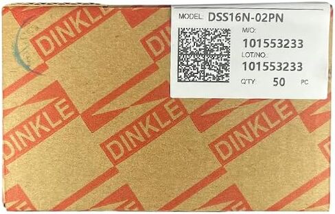 Dinkle DSS16N-02P DIN Rail Terminal Block Press-Fit Jumper DK16N Two Pole, Pack of 50 in Saudi Arabia