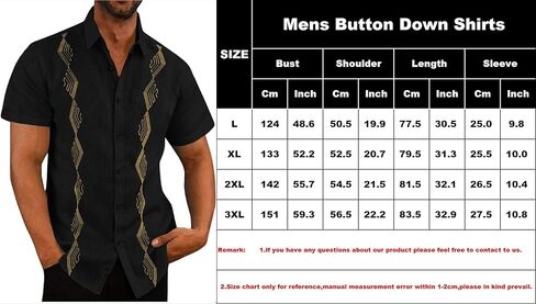 قميص كتان كوبي Guayabera للرجال من Eymitory بأكمام قصيرة وأزرار سفلية، قمصان كاجوال من القطن والكتان للصيف والشاطئ in Kuwait