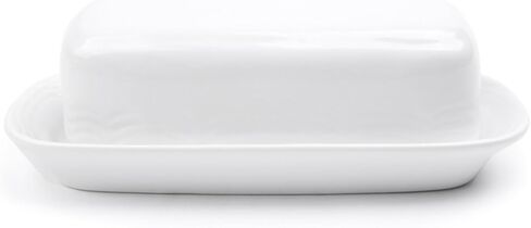 طبق زبدة سيراميك من Fox Run Whale مع غطاء، 7 بوصة، أزرق مائي in Kuwait