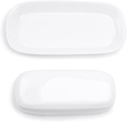 طبق زبدة سيراميك من Fox Run Whale مع غطاء، 7 بوصة، أزرق مائي in Kuwait