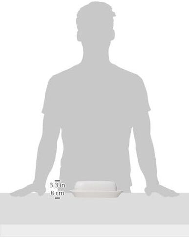 طبق زبدة سيراميك من Fox Run Whale مع غطاء، 7 بوصة، أزرق مائي in Kuwait