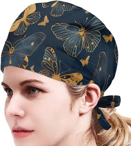 Fashional Cap, Working Cap Shower Hat with Sweatband Breathable Headgear for Women/Men in Kuwait