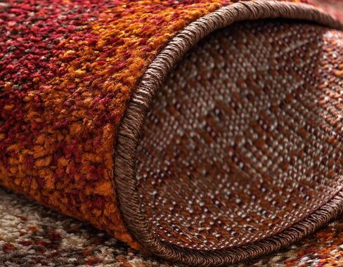 سجادة منطقة تجريدية فريدة من نوعها من مجموعة Loom الخريفية الحديثة المعاصرة (متعددة / بيج ريفي، 2 × 3 قدم مستطيلة) in Saudi Arabia