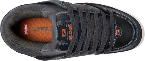 Globe Men's Fusion Skate Shoe, Phantom/Burnt Orange, 13 in Saudi Arabia