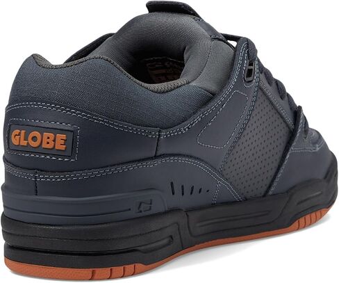 Globe Men's Fusion Skate Shoe, Phantom/Burnt Orange, 13 in Saudi Arabia