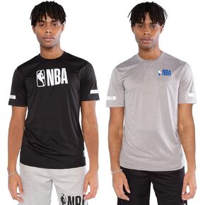 NBA Men’s Super-Soft 2 Pack Active Tee Shirt