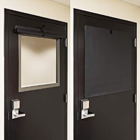ALP® Classroom Blackout Shades for Windows and Doors. Next Generation Vinyl Fabric. Patented, Easy to Clean Room Darkening Shades. 10" W x 42" L
