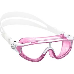 Cressi Wide View Swim Mask for Kids 7 to 15 Years Old, Adult Narrow Faces - King Baloo Made in Italy
