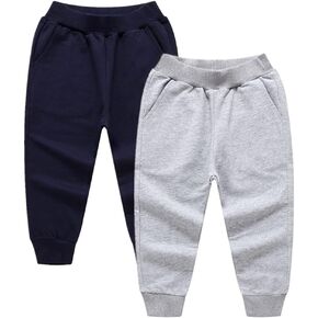 Boys' Athletic Pants Baby and Toddler Unisex Cotton Trousers in Kuwait