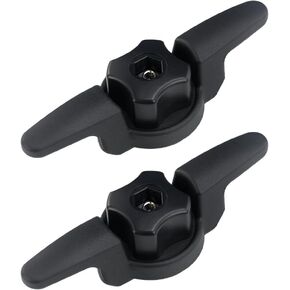 Kayak Track Mount Line Cleat, Kayak Anchor Cleat for Kayak Track System Rail, Kayak Accessories 4Inch 2 PCS of Packaging