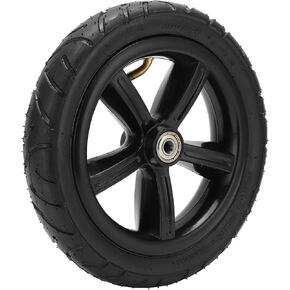8 Inch Knee Scooter Replacement Wheels, Anti Slip Rubber Mountain Board Wheels Tire 200x45 Inner Tube Wear Resistant with Hub and Bearings for Electric Scooter