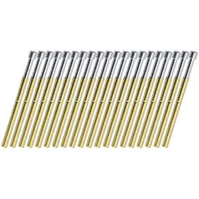 15pcs P75-E2 Spring Test Probe Pogo Pin Test Tools Dia 1.3mm Conical Head 1.02mm Thimble Length 16.5mm PCB Testing Pin Spring Contact Probe
