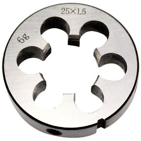 25mm X 1.5 Metric Right Hand Round Die, Machine Thread Die M25 X 1.5mm Pitch