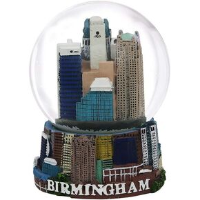 Birmingham Alabama Glass Snow Globe -65 mm