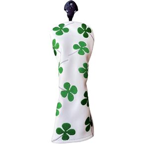 Hybrid Headcover Golf Club Head Cover for Hybrids, Synthetic Leather Golf Rescue Hybrid Head Cover with Rotatable ID tag #2 3 4 5 6 Ut, Golf Headcovers for Both Men and Women
