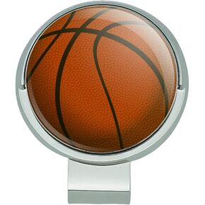 GRAPHICS & MORE Basketball Ball Golf Hat Clip with Magnetic Ball Marker