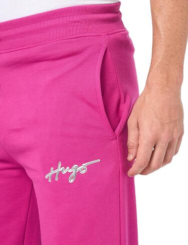 HUGO Men's Script Logo Cotton Blend Joggers in Kuwait