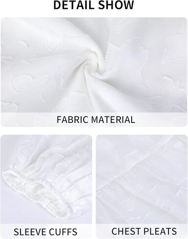 بلوزات نسائية طويلة الأكمام من Viracy بياقة دائرية وطبقات مزدوجة من الدانتيل بيبي دول علوية قمصان منقوشة بالزهور in Kuwait