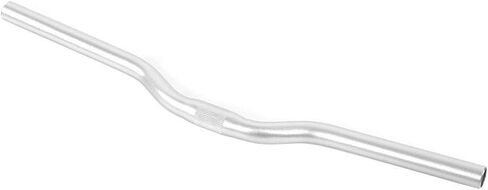 Bike Riser Handlebar, Aluminum Mountain Bike Fixed Gear Riser Bar 25.4mm*520mm(Silvery) 25.4 Handlebar 25.4 Handlebar in Saudi Arabia