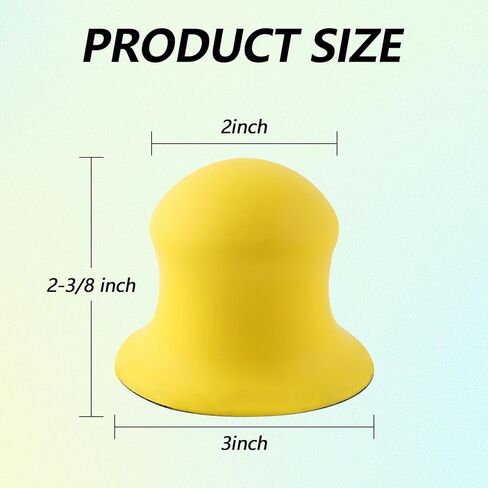 كتلة صنفرة دائرية مقاس 3 بوصات أداة صنفرة يدوية للفأرة المستديرة مثالية للأثاث الخشبي المنزلي والفنون والحرف اليدوية وحامل ترميم السيارات والمصابيح الأمامية لجسم السيارات والحرف اليدوية من ورق الصنفرة (أصفر) in Kuwait