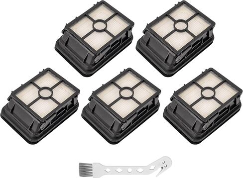 استبدال BlueStars فائق المتانة 1608684 فلتر HEPA لـ Bissell Crosswave Pet Pro وCrosswave Cordless Max 2306A 1785 1785A 2211W 2554 Crosswave Filter 1866 - استبدال الجزء 1608684 - حزمة من 5 in Saudi Arabia