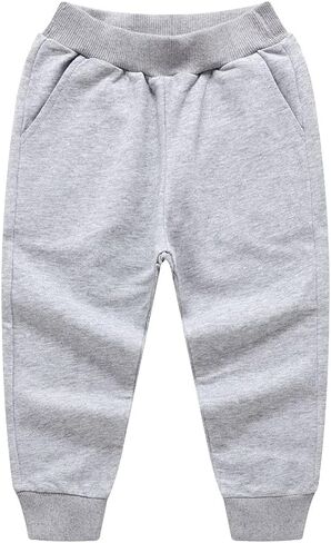 Boys' Athletic Pants Baby and Toddler Unisex Cotton Trousers in Kuwait
