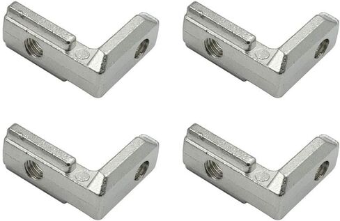 4 قطعة T فتحة L-شكل الداخلية داخل الزاوية موصل قوس مشترك لسلسلة 4040 ملف بنتوء من الألمنيوم in Kuwait