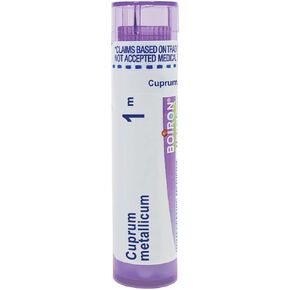 Boiron Cuprum Metallicum 1M Md 80 Pellets for Sudden Muscle Cramps