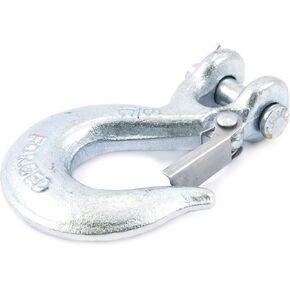 Forney 61081 Clevis Slip Hook with Latch, 5/16-Inch