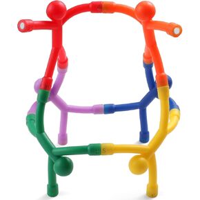 24Pcs Magnetic Toys, Magnet Men for Travel Toys, Fridge Magnets Funny, Cute Magnets for Kids and Adults, Magnetic People Colorful Mini Toys for Refrigerator, Whiteboard, Desk Decoration