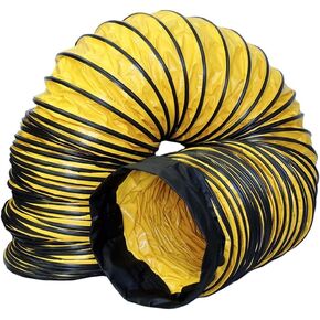 Standard Flexible Ducting 12" x 25' with Cinch Straps