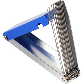 Guitar Nut Slotting File Saw Rods Slot Filing Set Needle File Set Luthier Tools Replacement Tip Cleaner Files Blue.