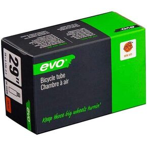 EVO Schrader Valve Bike Inner Tube, 35mm, 40mm, 48mm Valve Length, 12.5" - 29", 700C, Road, Mountain, Gravel, Kids, Urban, Adult, Children's Bicycle