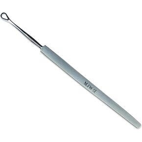 مزيل شمع الأذن الاحترافي من إم جيه دبليو مصنوع من الفولاذ المقاوم للصدأ - منظف كوريت الأذن لإزالة ري الأذن، أداة تنظيف الأذن الصحية القابلة لإعادة الاستخدام للبالغين والأطفال in Kuwait