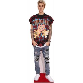 Justin Bieber Ripped Jeans Life Size Cardboard Cutout Standup