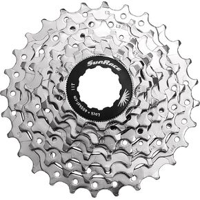 Sunrace CSR86 8-Speed Nickel Plated Cassette